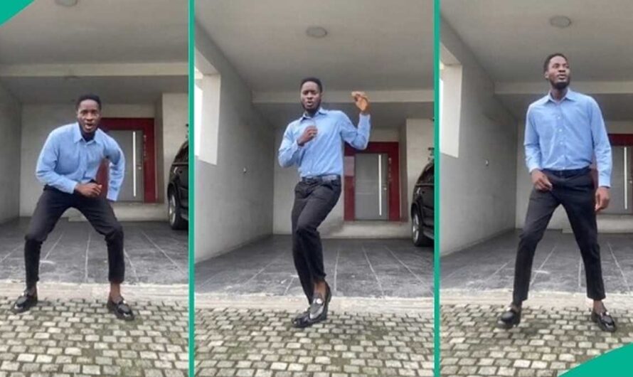 Nigerian Man Covers Face in Shame as Boss Nabs Him Dancing at Work for TikTok Content, Video Trends