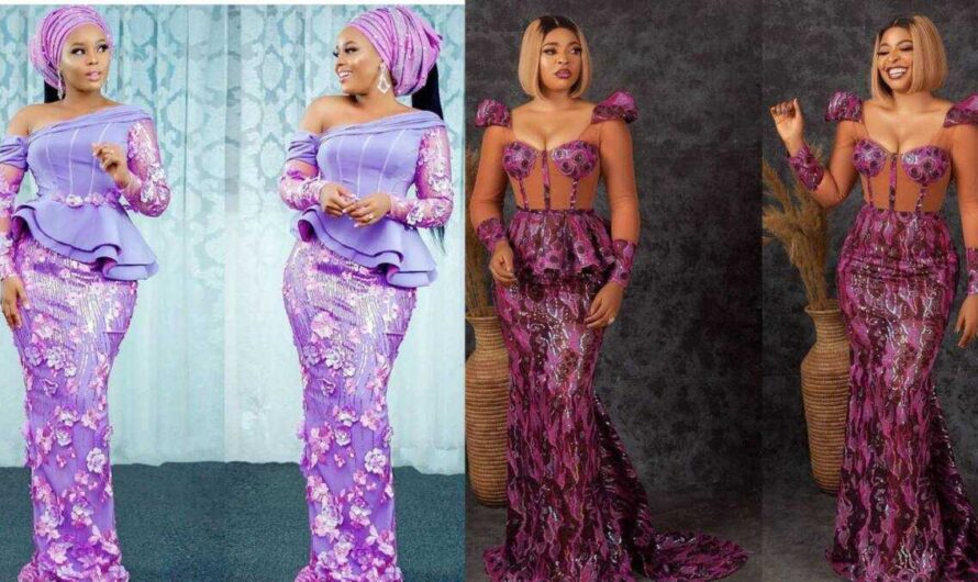 70+ latest Nigerian lace styles and designs for fashionable ladies (photos)