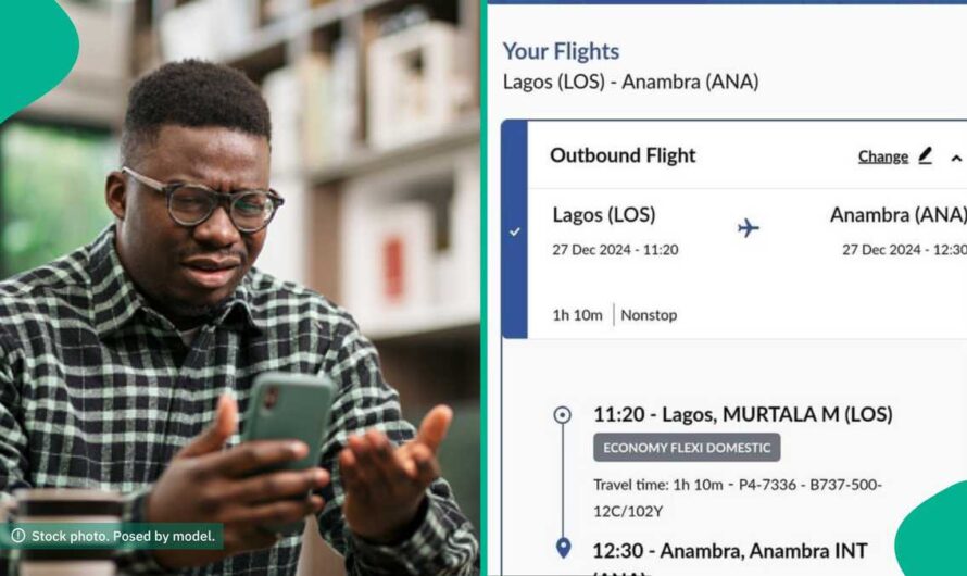 Airline Charges N606,000 for Round Trip from Lagos to Anambra on December 27, Nigerians React