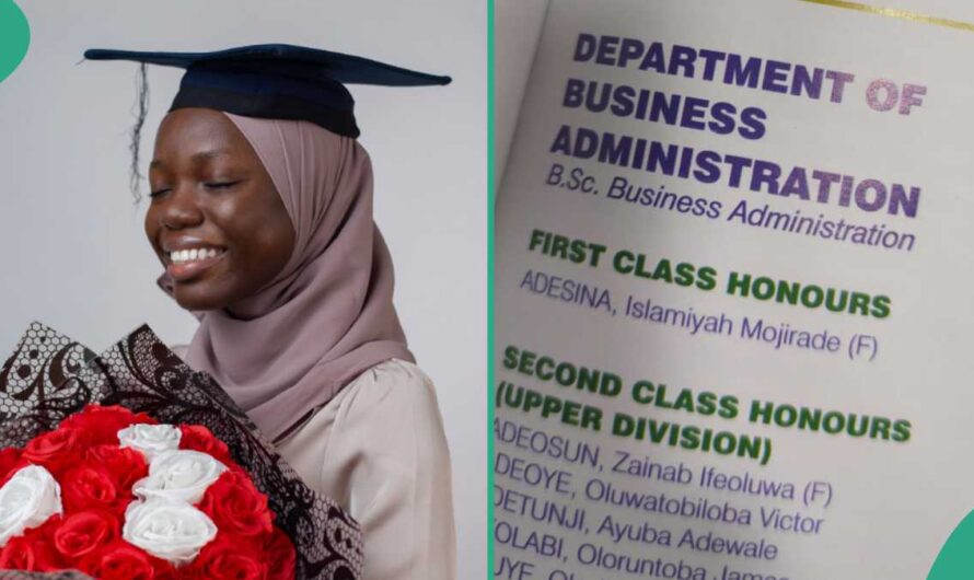 Lady With Charming Beauty Becomes First Class Graduate, Gets 4 Scholarships And Internship in KPMG