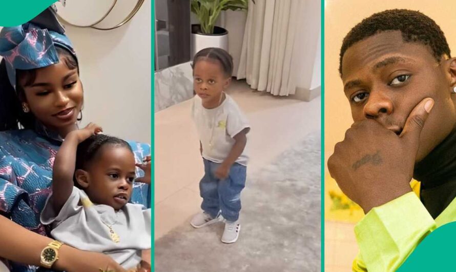 Mohbad’s Son Shows His Leg Work in Heartwarming Dance Video With Iyabo Ojo’s Daughter, Priscilla