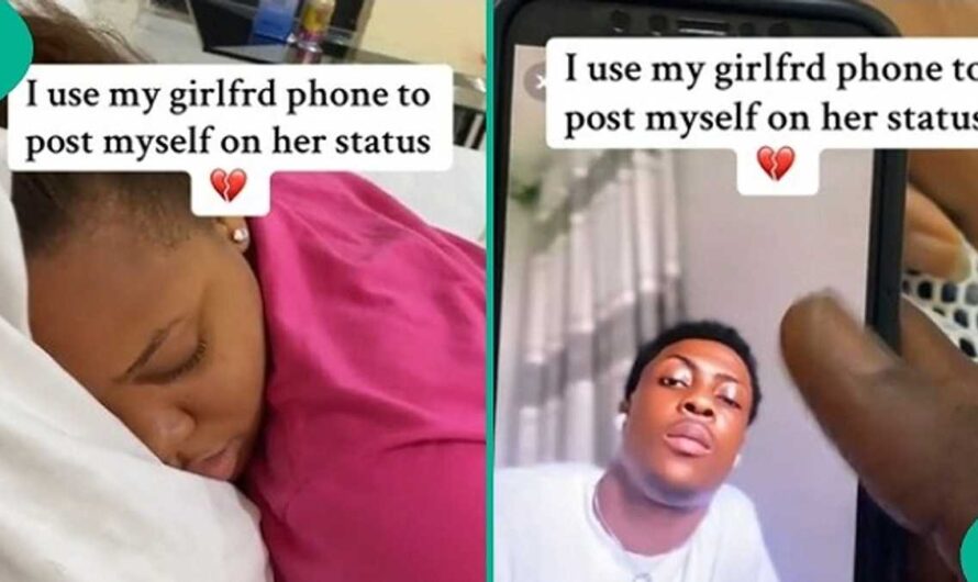 Man Who Posted His Photo on Girlfriend’s WhatsApp Status While She Was Sleeping Cries Out in Pain