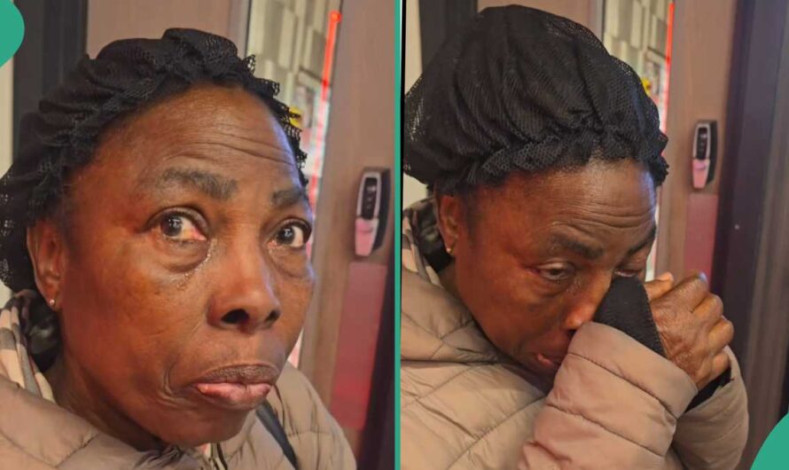 Nigerian Woman Melts Hearts As She is Spotted Begging in The UK, Video Trends