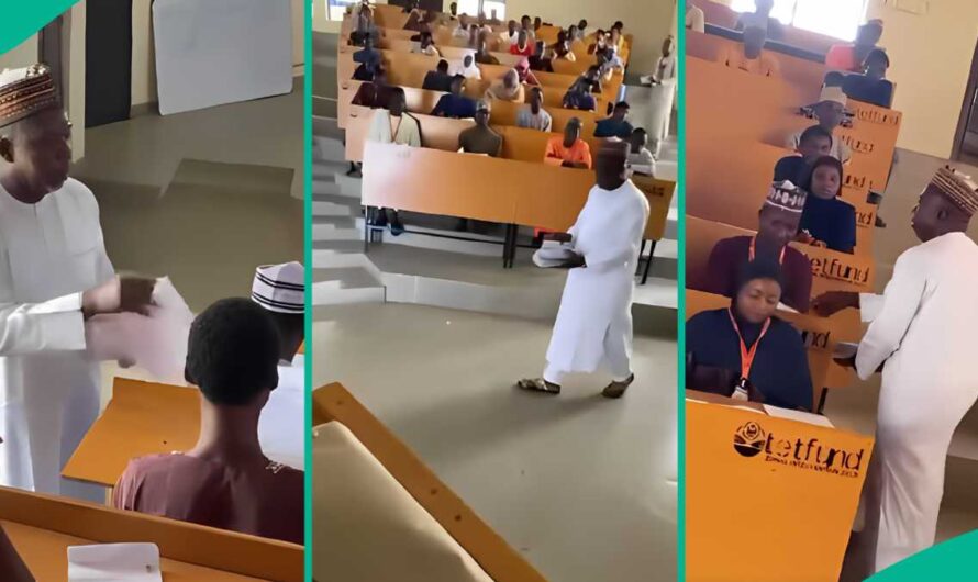 Nigerian University Vice Chancellor Captured Assisting in Examination Hall