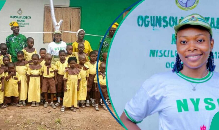 Corps Member Who Built Classrooms For Village School Shares Inspiration, Money Spent