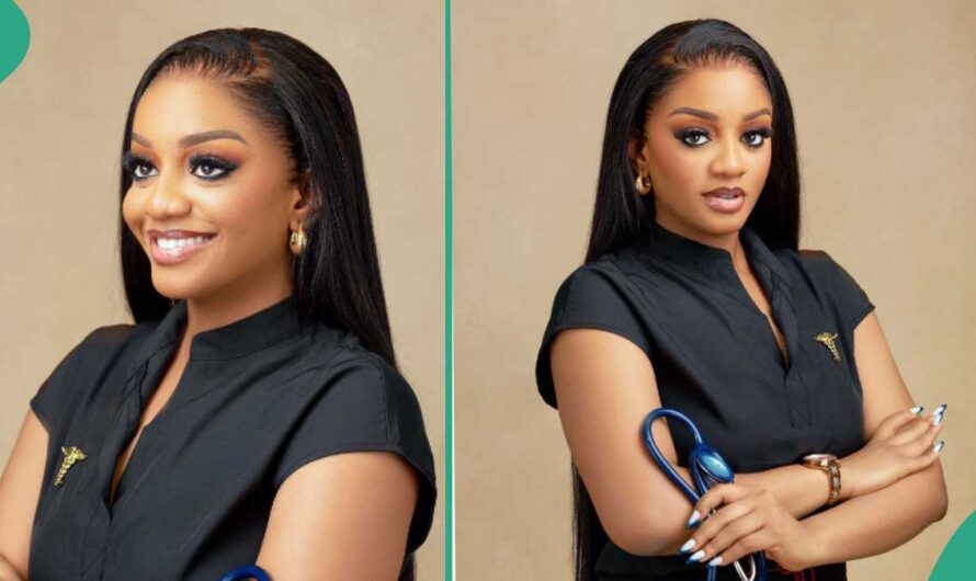 Lady With Charming Beauty Graduates From University As Medical Doctor, Her Photos Trend Online