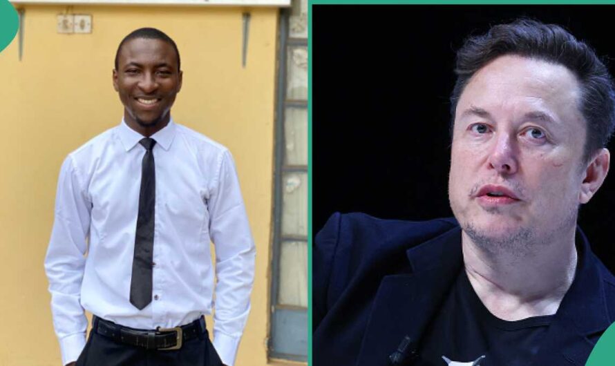 LAUTECH Computer Science Graduate Sends His CV to Starlink Owner, Elon Musk