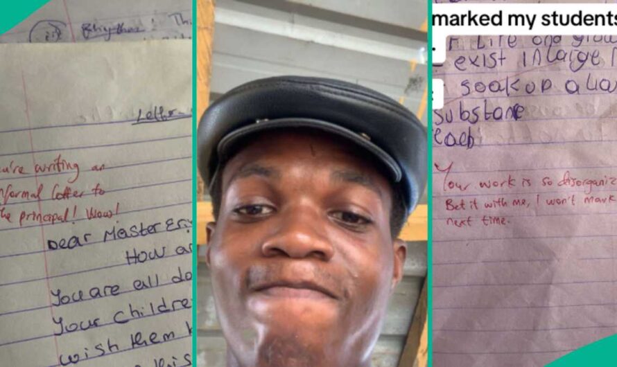 Gen Z Teacher Shares Unique Way He Marks His Pupils’ Notes, Generates Buzz On Social Media