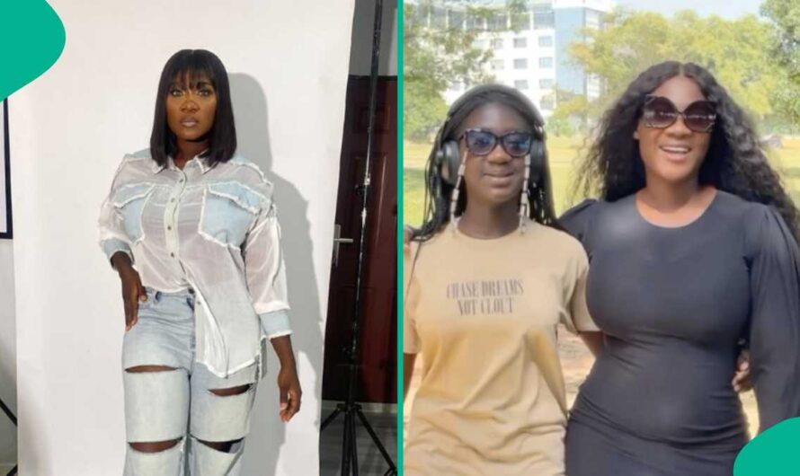 Mercy Johnson Amazed Over 11-Year-Old Daughter’s Height, Video Trends: “She Go Tall Pass You”