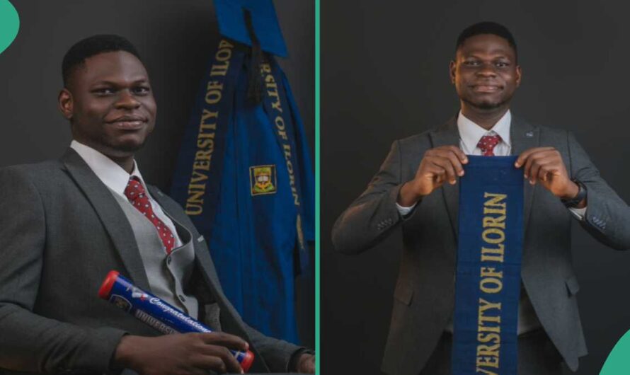 University of Ilorin Student Achieves Rare Feat, Makes CGPA of 4.97, Bags First Class in Mathematics