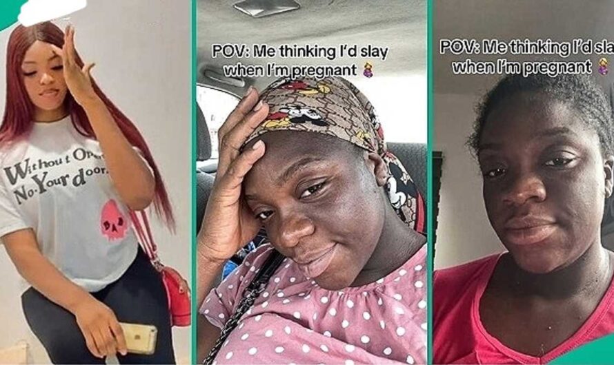 Lady Who Thought She Will Slay During Pregnancy Gets Disappointed, Posts Epic Transformation