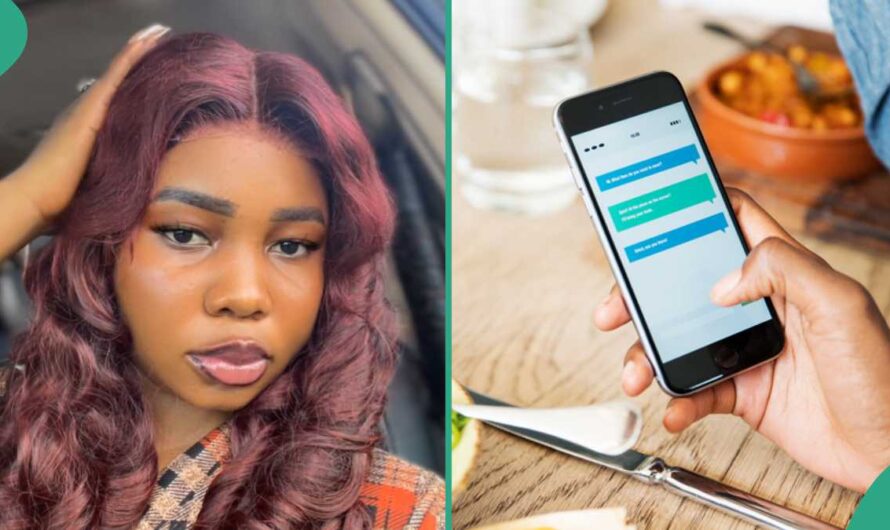 Nigerian Lady Gets Message From Her Younger Sister’s ‘Boyfriend’, Shares it on Social Media