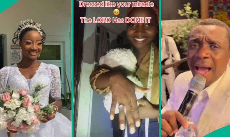 Hallelujah Challenge: Lady Who Wore Wedding Ring With Faith Finally Gets Married, Shares Testimony