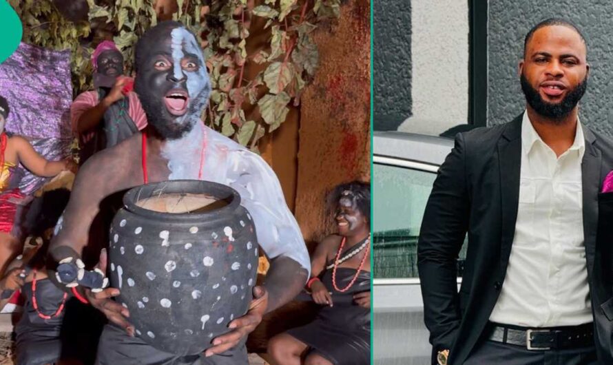 Koto Aye Trends As Skit Maker Trinity Guy Remakes Yoruba Horror Movie, People Express Concerns