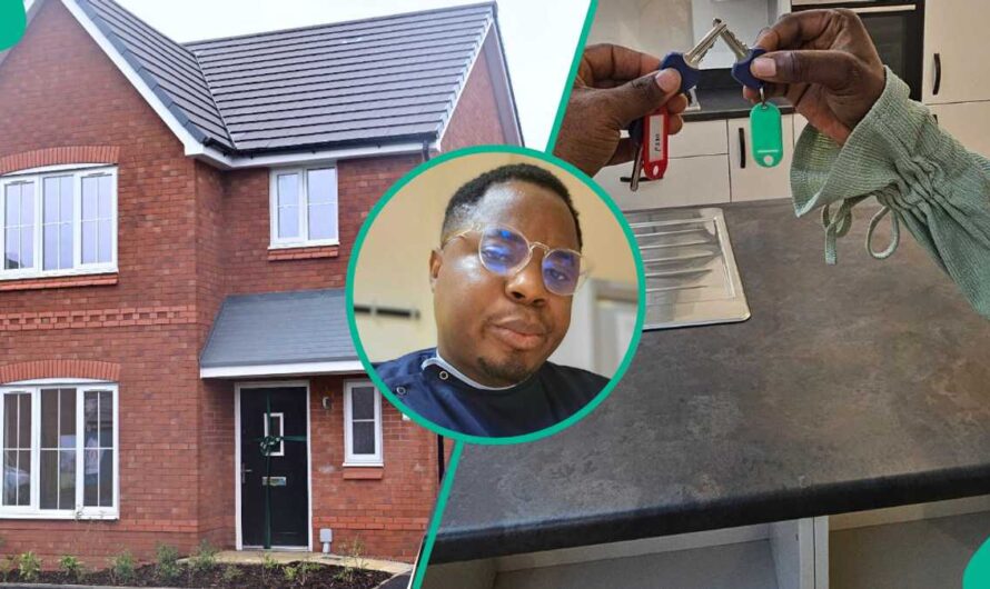 Nigerian Man From Ekiti Village Becomes House Owner in UK 4 Years after Relocation