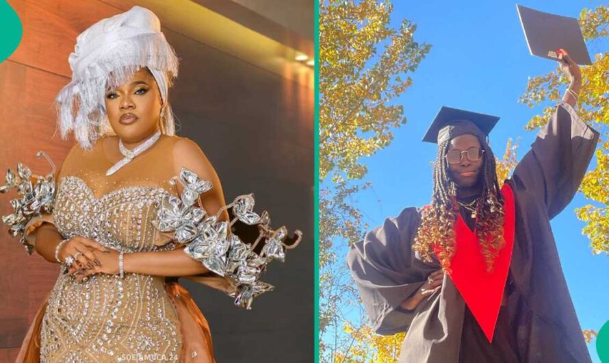 Toyin Abraham’s Stepdaughter Graduates From Canadian College, Video and Photos Emerge