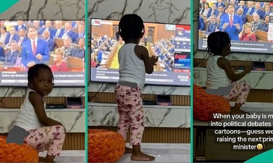 Mum Reacts as Little Daughter Shuns Cartoon Network, Watches Political Debate on Television