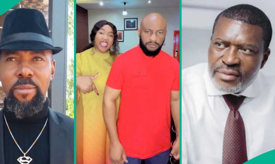 Judy Austin Openly Backs Yul Edochie’s Outburst at His Brother, Linc, Kanayo in New Family Drama