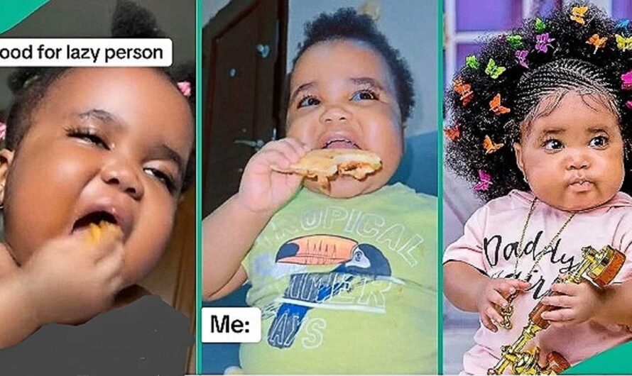 Video of Chubby Toddler Who Loves Food Captures Attention on TikTok, People React