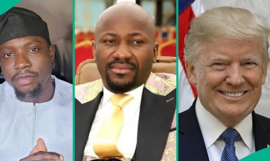 “Prophecies Don’t Change”: VDM Reacts to Another Clip of Apostle Suleman Tipping Donald Trump to Win