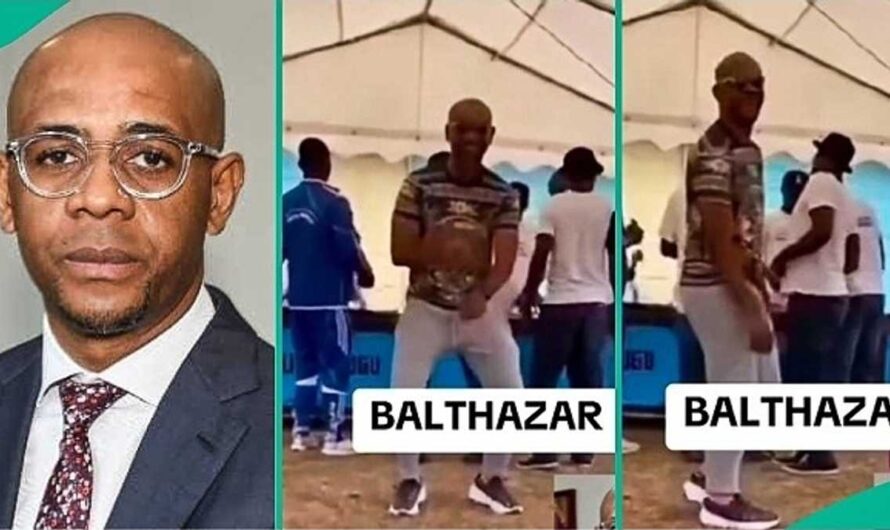 Baltasar Engonga Who Was Found with Over 300 Tapes Dances With Swag in Throwback Video