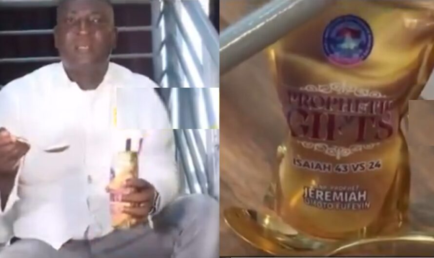 Prophet Jeremiah launches prophetic golden spoon and sugar that makes one enjoy the sweetness of life (VIDEO)