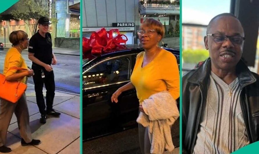 Romantic Man Surprises Wife with Dream Car on Her Birthday, Her Reaction Melts Hearts Online