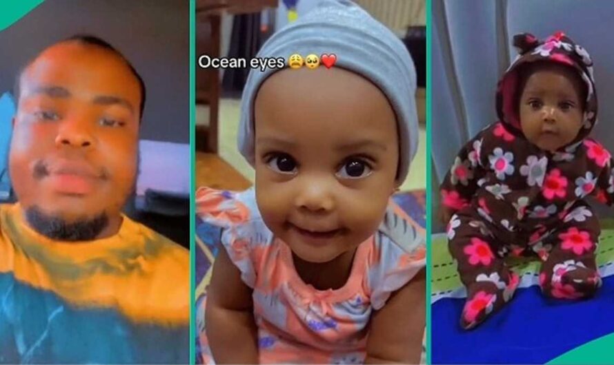 Funny Dad Warns Baby Against Vommitting after Spending N100k On Milk, Video Trends Online