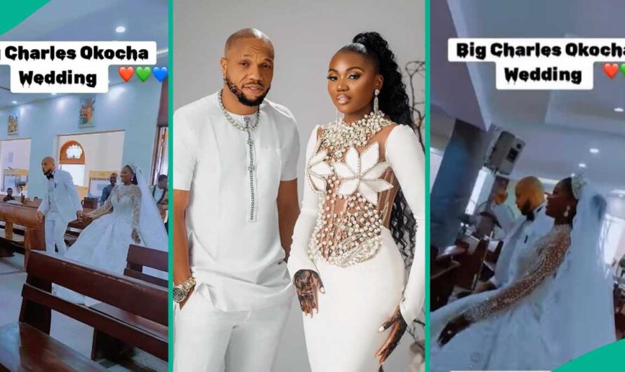 Video From Charles Okocha’s Alleged Wedding Emerges As He Shows Moves Emerges: “Why Church Con Dry?