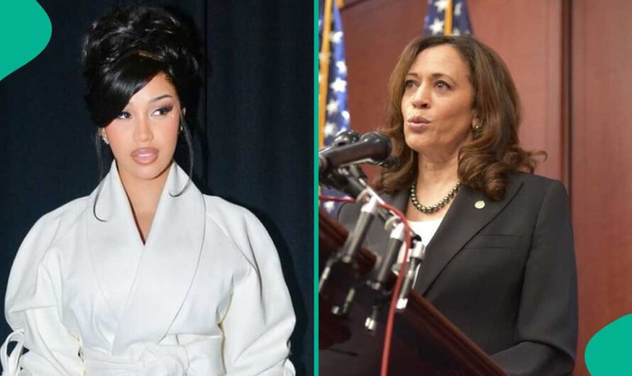 Cardi B Writes Kamala Harris After Losing US Election: “U Ran With Integrity, Honesty, Proud of You”