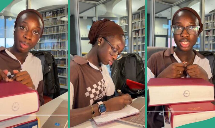 Law Student Who Vowed To Read Her Books For 10 Hours Straight Trends Online After Sharing Video