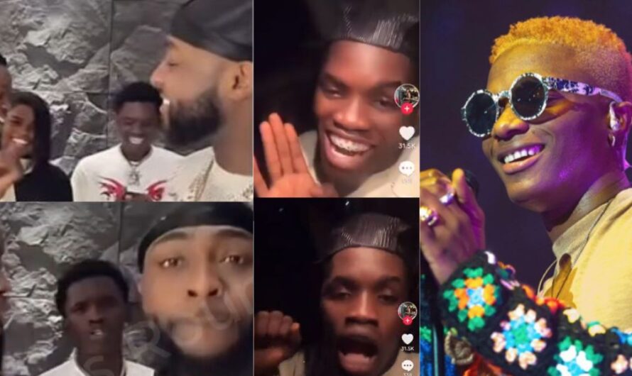 “After everything wey OBO do for una” – Davido fans react to new clip of Jo Blaq singing so hard to Wizkid new song “Bad Girl” ft Asake (Video)