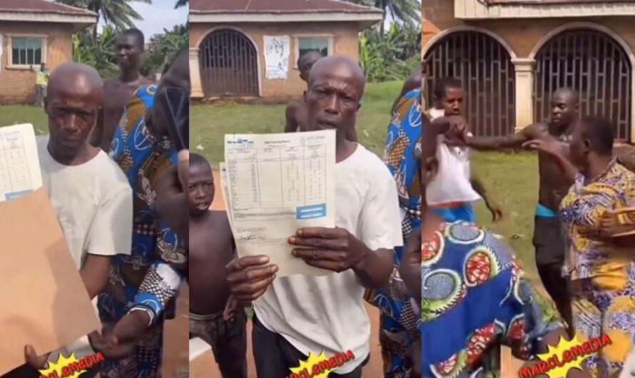 I just did DNA test and found out that my son is not mine, my wife has been sleeping with my friend – Man cries out (Video)