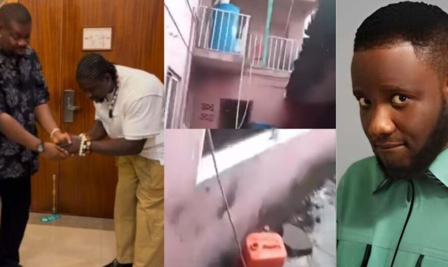 “And he gave VDM N100M and even more” – Many react as Deeone shares clip of Don Jazzy dilapidated family house (Video)