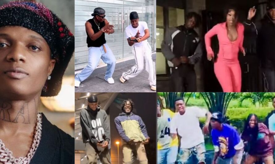 “This song go cause wahala o” – Reactions as Wizkid creates dancing steps for his forthcoming track ‘Dance’ on TikTok (Video)