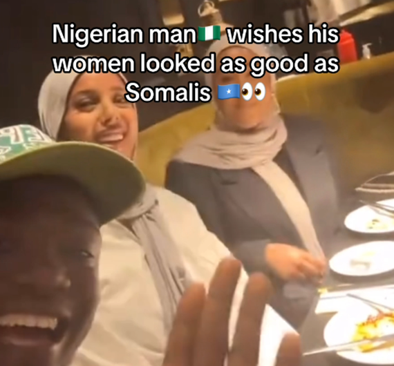 “You guys are so ügly in Nigeria” – Comedian Shanks says after meeting Somali ladies (VIDEO)