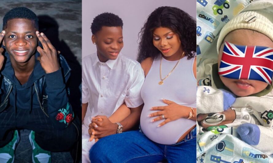 Singer Destiny Boy welcomes his first child at the age of 20 (Photos)