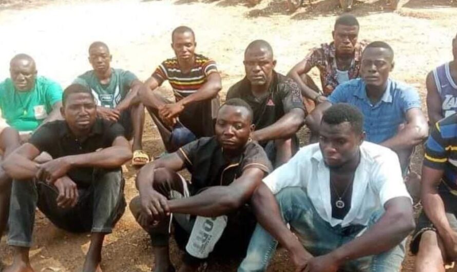 14 motorcycles recovered as Nigerian army arrests 12 suspected kidnappers in Taraba