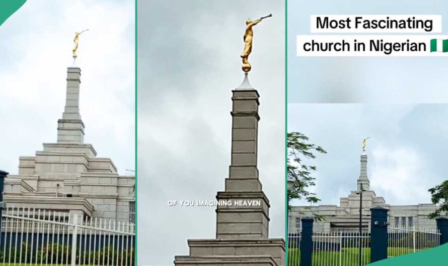 Man Shares Video of Beautiful Church of Jesus Christ of The Later Day Saints Built in Aba Abia State