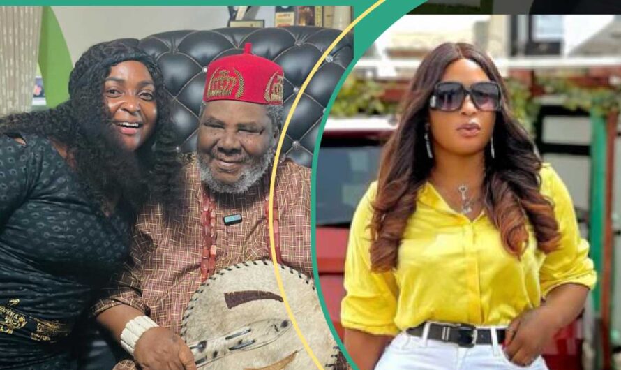 Blessing CEO Visits Pete Edochie’s Mansion to Interview Him, Shares Reasons: “Wanted the Real Story”