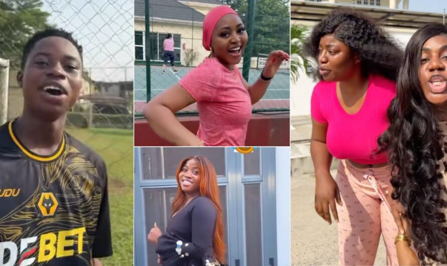 Checkout moments Peller, Nons Miraj, Regina Daniels, Veekee James & other celebrities reveal their secrets as they jump on suspect challenge (Video)