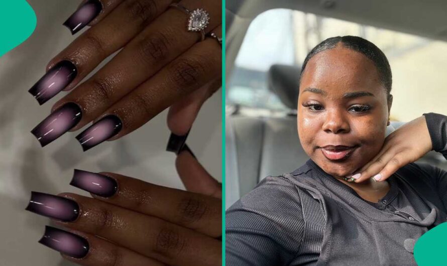 Lady Shares Nails She Wanted and What Beautician Did for Her, Peeps React: “Na Novice Run am for U?”