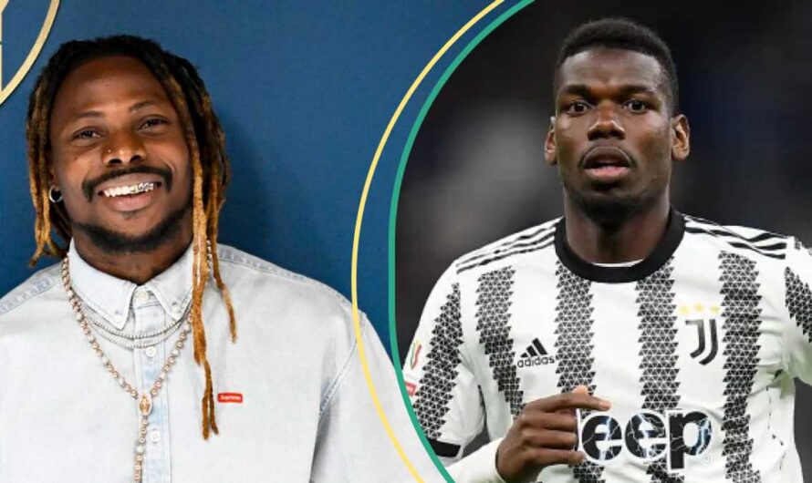 Paul Pogba plays Asake’s song on YouTuber Speed’s livestream with 32 million viewers, fans react