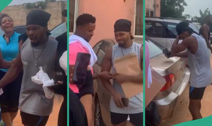 Gym Goers Contributes Money And Buys Car For Their Instructor, Video Melts Hearts on Social Media