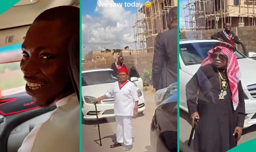 Man Excited after Spotting Legendary Actors Aki and Pawpaw on Road in Enugu, Shares Video